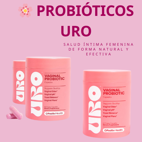 🌸 Probióticos URO – Salud Íntima Femenina de Forma Natural y Efectiva